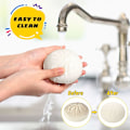 Pikkukuva 5 / 5: Dumpling Squishy, Dumpling Stress Ball, Höyrytetty Täytetty Pulla, Stressiä Lievittävät Squishy Pullalelut Halloween-projekteihin, Ihmisten Huijaamiseen, Lasten Leikkeihin