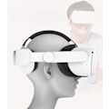Miniatyrbillede 5 af 5: TSV Justerbar Hovedbøjle til Oculus/Meta Quest 2 VR Headset, VR Hovedbøjle til Oculus Quest 2, VR Gaming Support og Komfort, Hvid