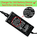 Miniatyrbillede 4 af 5: 42V 2A DC Elektrisk Cykeloplader Hanstik {XW}