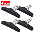 Pikkukuva 1 / 5: 4x polkupyörän jarrupalat Jarrukengät Jarrupalat V-Jarru Shimano Sram Tektro 70mm