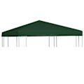 Pikkukuva 1 / 6: vidaXL Gazebo-katto 310 g/m² 3x3 m vihreä{qw} Green Grön
