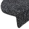 Miniatyrbilde 6 av 8: vidaXL Trappematter selvklebende 10 stk svart 56x17x3 cm broderi Black Svart