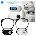 Miniatyrbild 4 av 11: EIRZNGXQ GPS-halsband för små katter, kamerahalsband W Black one size