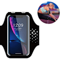 Miniatyrbilde 1 av 5: Mobiltelefonarmbånd, Universell Vanntett Telefonarmholder med Svart