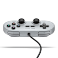 Miniatyrbillede 3 af 6: USB-kablet spilcontroller til Switch, Windows & Raspberry Pi (Grå udgave)