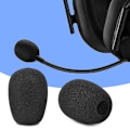 Miniatyrbild 2 av 9: 10 st Headset Skumöverdrag för Razer BlackShark Over Headsets Mikrofonöverdrag Mikrofon Vindskydd Skum