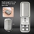 Miniatyrbild 2 av 7: Metall Fidget Slider Leksak, EDC Fidget Leksak för Vuxna, Stresslindring för Ångest【HY】