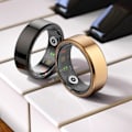 Pikkukuva 5 / 8: Älysormus Fitness Terveyden Seuranta Titaani Seos Sormus Gu Gold 18.1mm