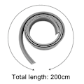 Pikkukuva 2 / 4: 2 metrin reunus-PVC-maton reunus-kumilattian siirtymälistat-itseliimautuva lista T Gray