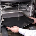Miniatyrbillede 2 af 5: Bagepladebeskyttere til ovnbunden, 3 stk., store, tykke, robuste {XW}