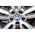 Pikkukuva 4 / 8: 4 kpl - Volkswagen VW Pyörännavat - Auto Hopea 56mm