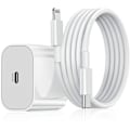 Pikkukuva 1 / 7: iPhone Pikalaturi USB-C 20W Virtalähde 2m Kaapelilla 1-Pakkaus 1-Pack iPhone
