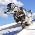 Miniatyrbilde 5 av 8: Sint Ducky Bilhettepynt Bil Dekorasjon Front Dekorasjon Silver
