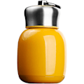 Miniatyrbillede 1 af 6: 200 ml mini termosflaske vandflaske vakuumflasker kaffe mælk 200ml Orange