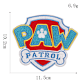 Miniatyrbild 2 av 5: 15 st Paw Patrol anime broderade tyg-märken hundsköld barn