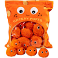 Pikkukuva 1 / 4: Juusto-Puffit Pehmolelut, Puff Cheese Puff Täytetty Peli Tyyny Pehmuste Ihastuttava Pehmolelu Heittotyyny, Luova Irrotettava Täyte (Pieni 6 Palloa)