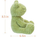 Miniatyrbild 7 av 7: Plush Leksak Groda i Sammet Mjuk Gosig Perfekt för Barn (Grön Groda, 8,5 Tum)