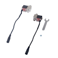 Miniatyrbilde 10 av 10: AC100-240V Enkel/Dobbel Hode Akvarium CO2 Solenoidventiler Regulator Lav Temperatur Fisk Tank Elektriske Solenoidventiler EU Plugg EU plug Double