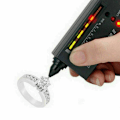 Miniatyrbilde 5 av 5: Gull Sølv Diamant Edelstener Selektor Testing Digital Elektronisk Tester Kit