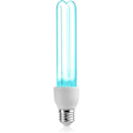 Pikkukuva 1 / 5: 25W E27 UV-sterilointilamppu kvartsiputkella 254nm UVC-sterilointi otsonilla 360 asteen valaistuskulma Cisea【HY】