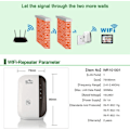 Miniatyrbillede 2 af 5: Trådløs WIFI rækkeviddeforlænger AP signal repeater forstærker 802.11 N/B/G mini bærbar signalforstærker
