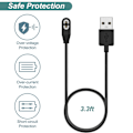Miniatyrbilde 4 av 4: Kissmart Lader for AfterShokz Aeropex AS800, OpenComm, Shokz OpenRun, OpenRun Mini, OpenRun Pro Erstatningslader for Shokz [1m] 2