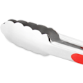 Miniatyrbilde 2 av 8: Kjøkken- og grilltang i rustfritt stål, 9\" og 12\" sett med 2 robuste tang med ergonomisk grep, svart