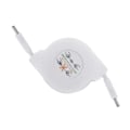 Miniatyrbild 1 av 5: Infällbar PD 60W USB C till USB C Datakabel Snabbladdning Laptopsladd för Typ C Telefoner Switchar Surfplattor