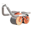 Miniatyrbilde 1 av 4: 2024-Abdominal Roller Automatisk Tilbakeslag Trening Abdominal Muskel Artefakt Treningsutstyr Husholdning-hao