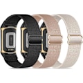 Miniatyrbilde 1 av 6: Elastisk armbånd, kompatibelt med Fitbit Charge 5/Fitbit Charge 6, armbånd for menn og kvinner, pustende og justerbart {XW} Angstrom