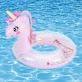 Miniatyrbillede 1 af 5: Oppustelig badering, pool float, svømmering, rundt badelegetøj, oppusteligt badelegetøj {XW}