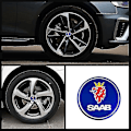 Pikkukuva 3 / 5: 4kpl/setti Auton muotoilu Saab 9-3 93 9-5 9 3 9000 99 9-x 97x Auton pyörän keskiökupit Vanteen kupit Navan kupit Autotarvikkeet
