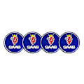 Pikkukuva 1 / 5: 4kpl/setti Auton muotoilu Saab 9-3 93 9-5 9 3 9000 99 9-x 97x Auton pyörän keskiökupit Vanteen kupit Navan kupit Autotarvikkeet
