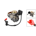 Miniatyrbillede 3 af 3: Motorcykel universal GY6 50CC karburator komponent generator karburator