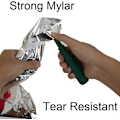 Miniatyrbild 5 av 8: Nödsovsäck Survival Bag 2-pack | Överlevnadssovsäck Nödsovsäckar Emergency Bivy Sack | Bärbar Nödfilt Överlevnad