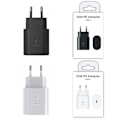 Pikkukuva 4 / 4: Samsung Pd25w Super Nopea Latausliitin S23 e Laturi White 25W Set Head +1 M cable