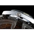 Miniatyrbilde 5 av 5: Automatisk mekanisk armbåndsur for menn i rustfritt stål med daglig kalender - Businessklokke i trendy design A1
