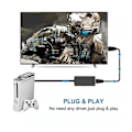 Pikkukuva 2 / 5: Kaapeli SCART–HDMI-muuntimelle DVD HD TV -videoadapterikaapeli