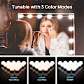 Miniatyrbilde 3 av 6: Speilkommode Lys Hollywood-stil Stripe 14 Dimmbare Pærer, USB-kabel