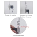 Miniatyrbilde 5 av 10: AC100-240V Enkel/Dobbel Hode Akvarium CO2 Solenoidventiler Regulator Lav Temperatur Fisk Tank Elektriske Solenoidventiler EU Plugg EU plug Double