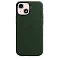 Miniatyrbilde 2 av 2: Lærdeksel til iPhone 13 Mini med MagSafe Sequoia Green