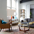 Miniatyrbillede 4 af 8: Boho Gardiner med Frynser, Korte Landlige Cafégardiner til Skabe og Døre F F 150*45