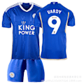 Miniatyrbild 1 av 3: 2023 Leicester City Hemtröja Fotbollströja - Vardy XXL(185-190cm)