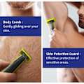 Pikkukuva 5 / 5: Philips OneBlade -terien vaihtopakkaus 8 kpl parransängen siistimiseen【HY】