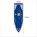 Miniatyrbilde 1 av 5: 46x150cm Middelalderkongedømmet Rohan Gondor Hest Tre Banner Flagg Veggdekorasjon Hjem Hybel Stue Vimpel Flagg Burgees Dekor D