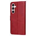 Miniatyrbillede 9 af 9: SKALO Samsung A35 5G PU Læder Wallet Case - Flere Farver Red RED