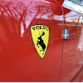 Pikkukuva 4 / 5: Pari (2) Aitoja Prancing Moose VOO 3 Perinteisiä Vinyyliteippauksia