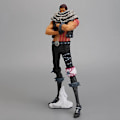 Miniatyrbillede 1 af 4: One Piece Anime Monkeydluffy Roronoa Ace Pvc Action Model Samling Cool Stunt Figur Legetøj Gave C A6