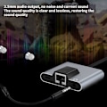 Pikkukuva 6 / 7: 2-in-1 Lightning/Type-C - Ethernet-sovitin -Phone/-Pad-laitteille, 100 Gigabit Ethernet LAN-verkkosovitin, (IS 12.0 tai uudempi) 【HY】