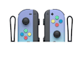 Miniatyrbilde 1 av 2: Nintendo Switch Kontroller Joycon Trådløs Bluetooth Spillkontroller Fjernkontroll Vekking med Stropp, Støtter Fitness Purple blue gradient